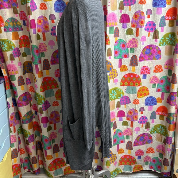 I.N.C Long Open Front Cardigan With Pockets. XXL - Picture 4 of 13